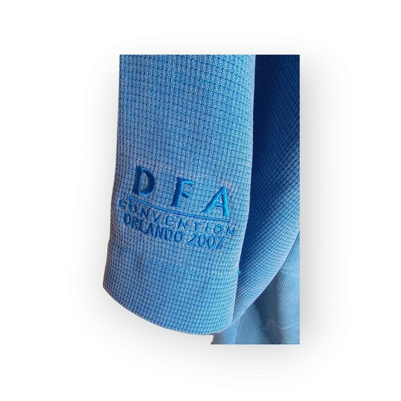 Montego Mon Blue Silk Embroidered Hawaiian Flowers Shirt Men's Sz S Short Sleeve - Picture 8 of 12